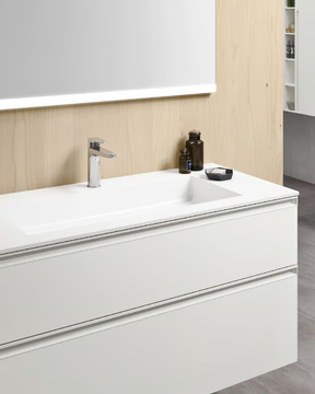 CHANGE CHA03 - Wall-mounted single vanity unit with drawers by Gruppo Geromin - view 3